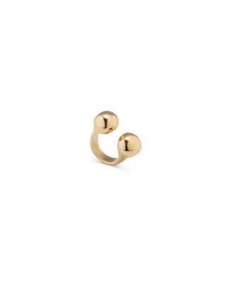 Open Ring with Two Beads by UNODE50