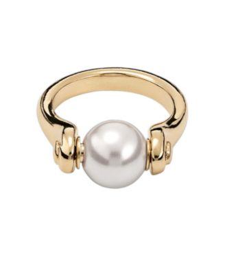 Pearl Accent Ring by UNODE50