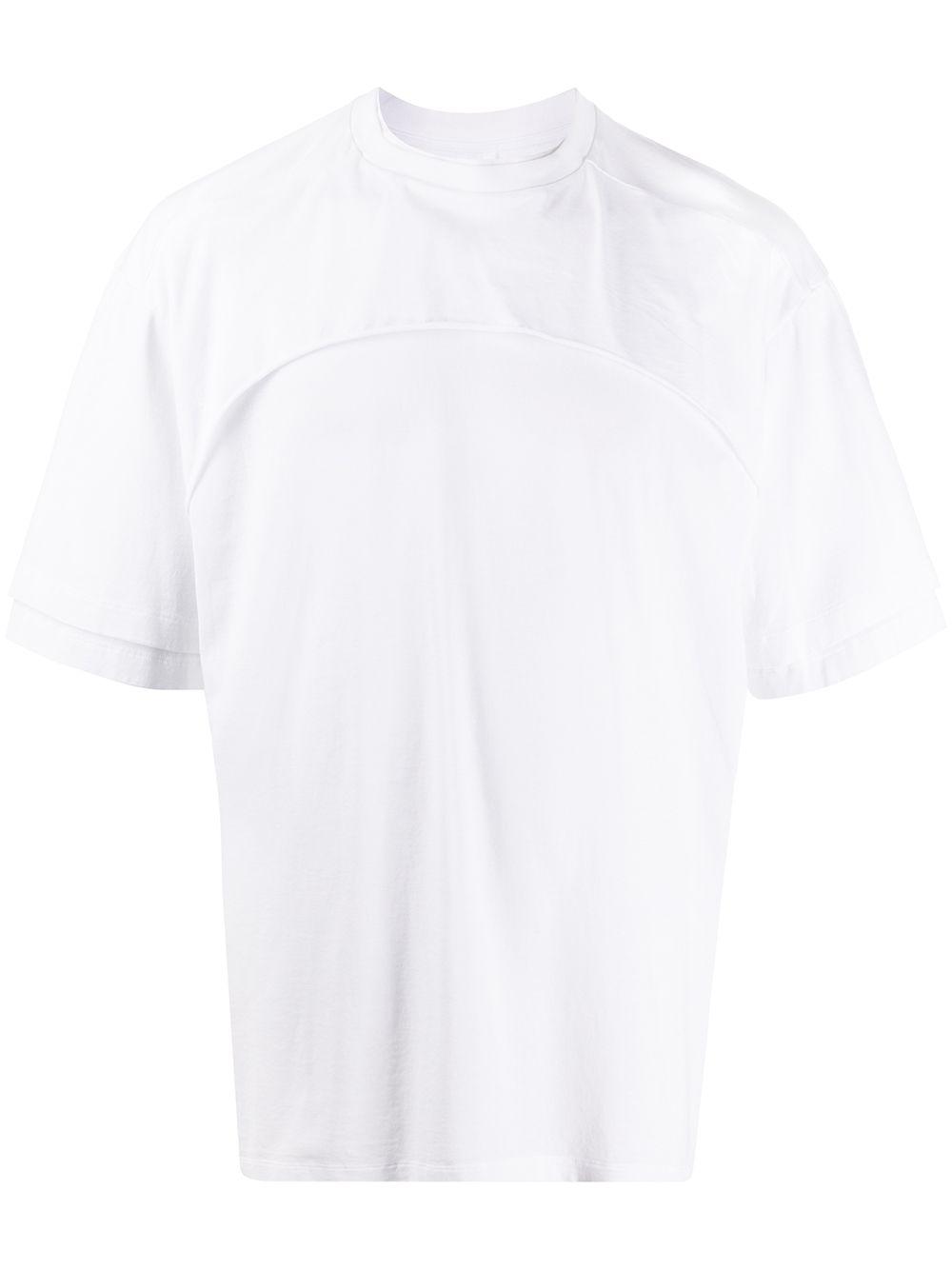 layered T-shirt by UNRAVEL PROJECT