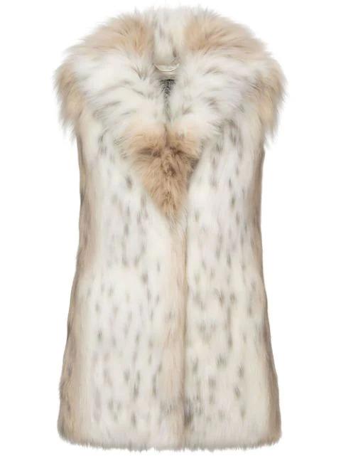Rubicon faux-fur vest by UNREAL FUR