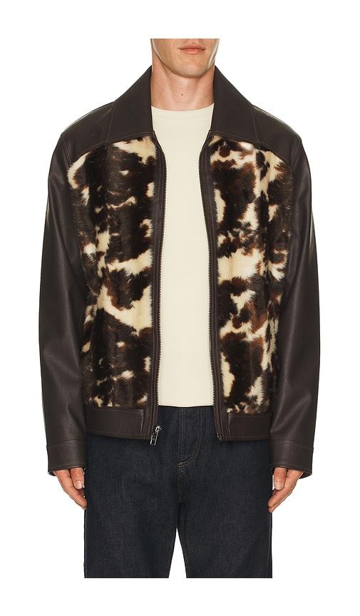 Unreal Fur Yellowstone Jacket in Brown by UNREAL FUR