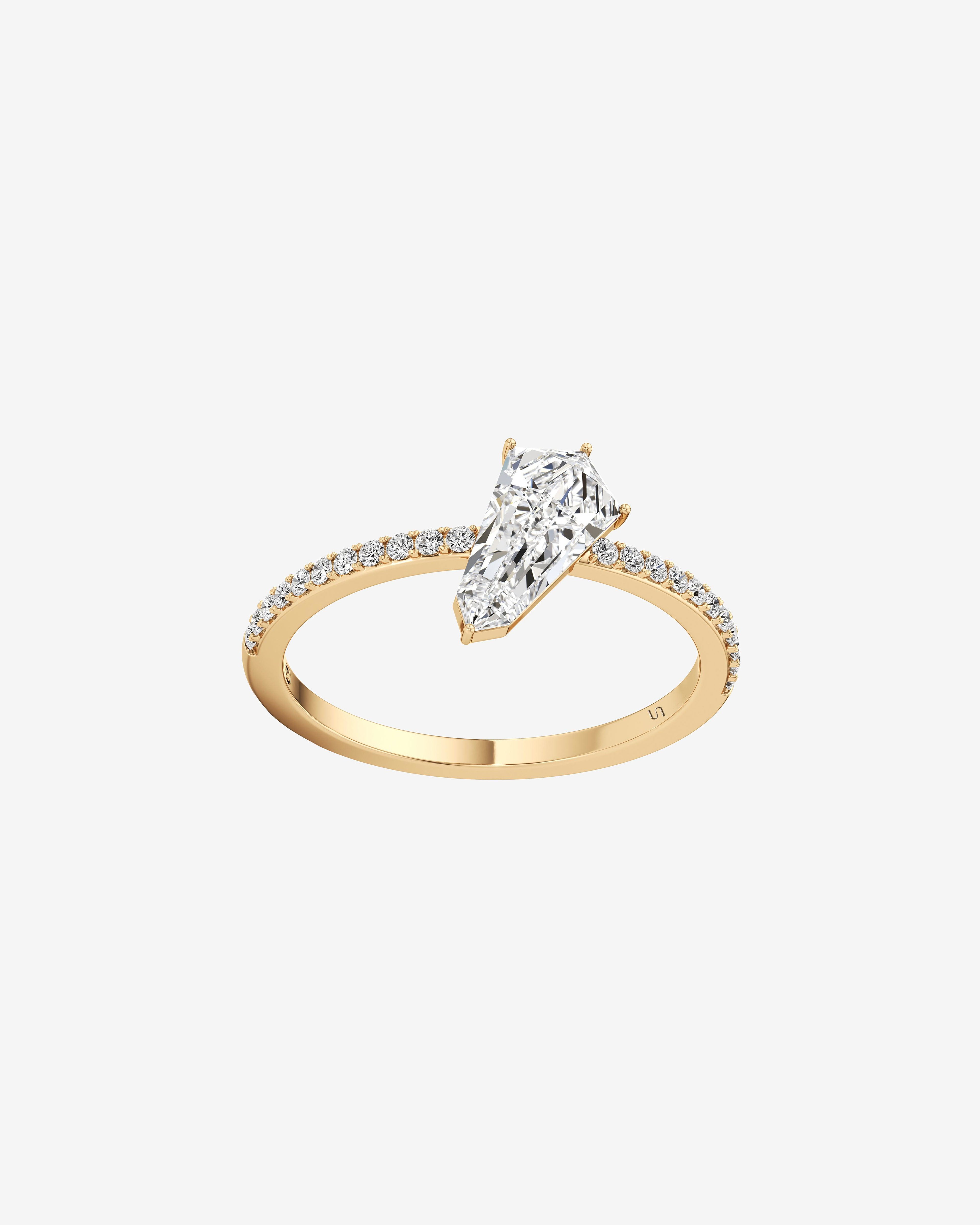Unsaid - Women's Phoenix Ring - (Yellow Gold) by UNSAID