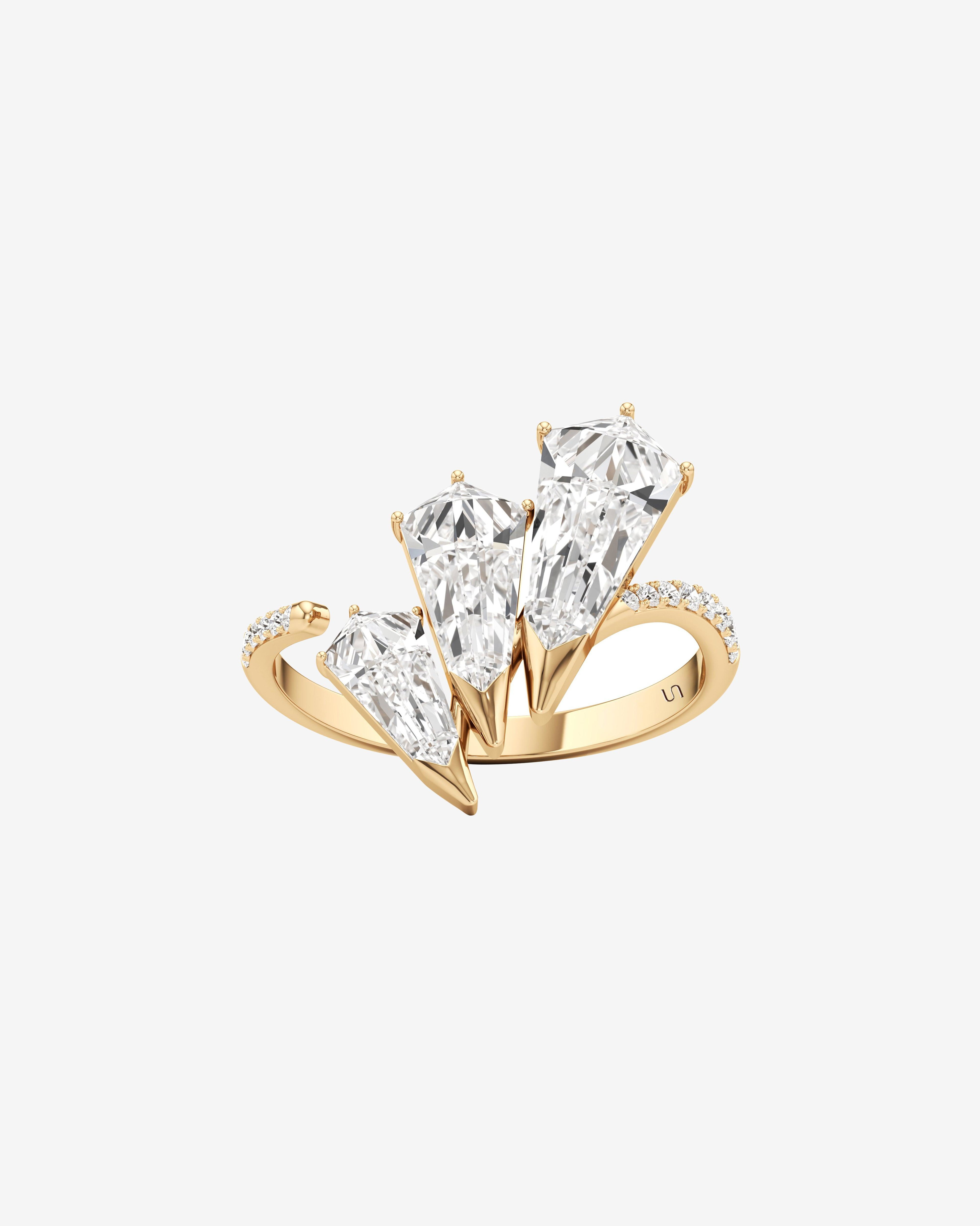 Unsaid - Women's Phoenix Ring - (Yellow Gold) by UNSAID