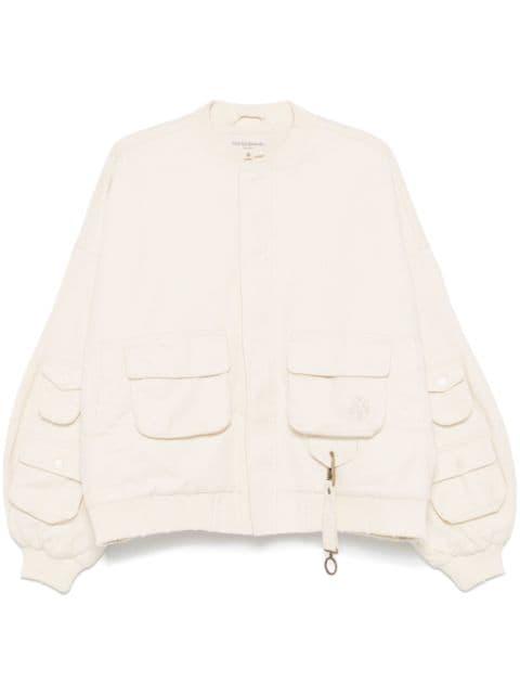 Washed Cargo bomber jacket by UNTITLED ARTWORKS