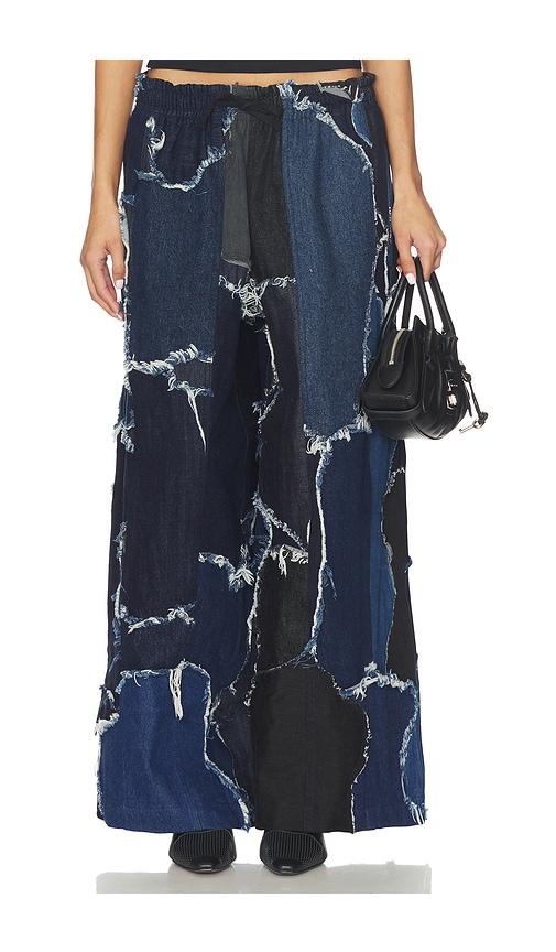 UPRISERS UPRS Camo Bomber Pant in Black by UPRISERS