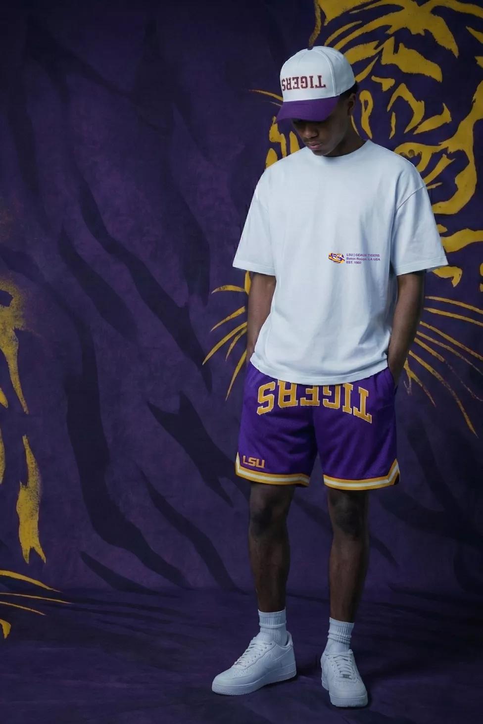 Upside LSU Tigers Varsity Mesh Shorts by UPSIDE