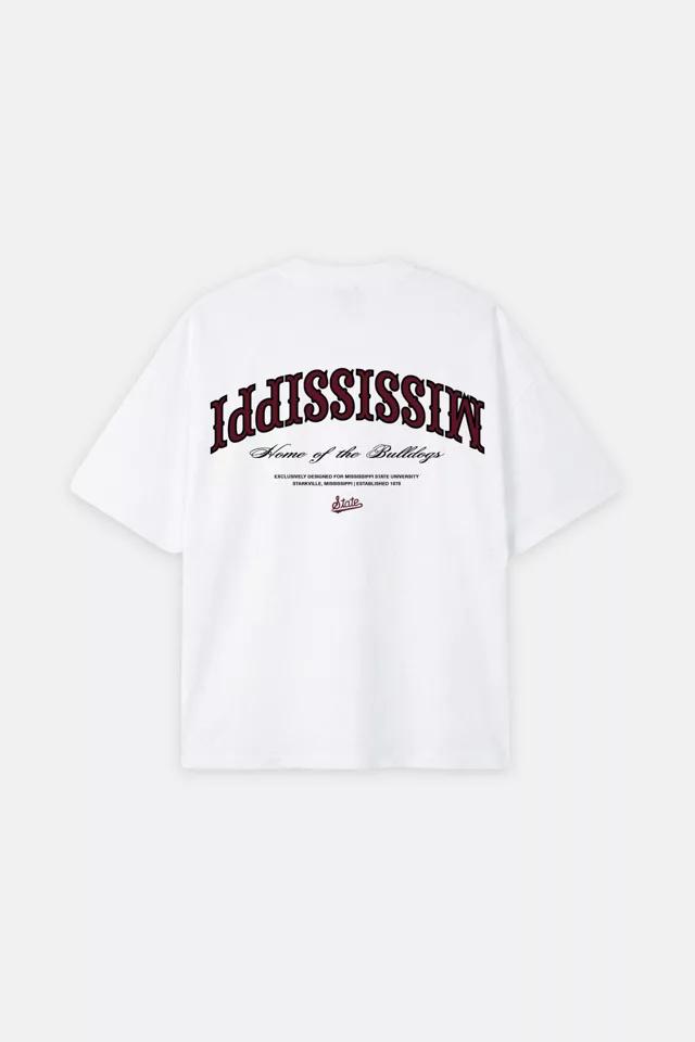 Upside Mississippi State Bulldogs Oversized Tee by UPSIDE