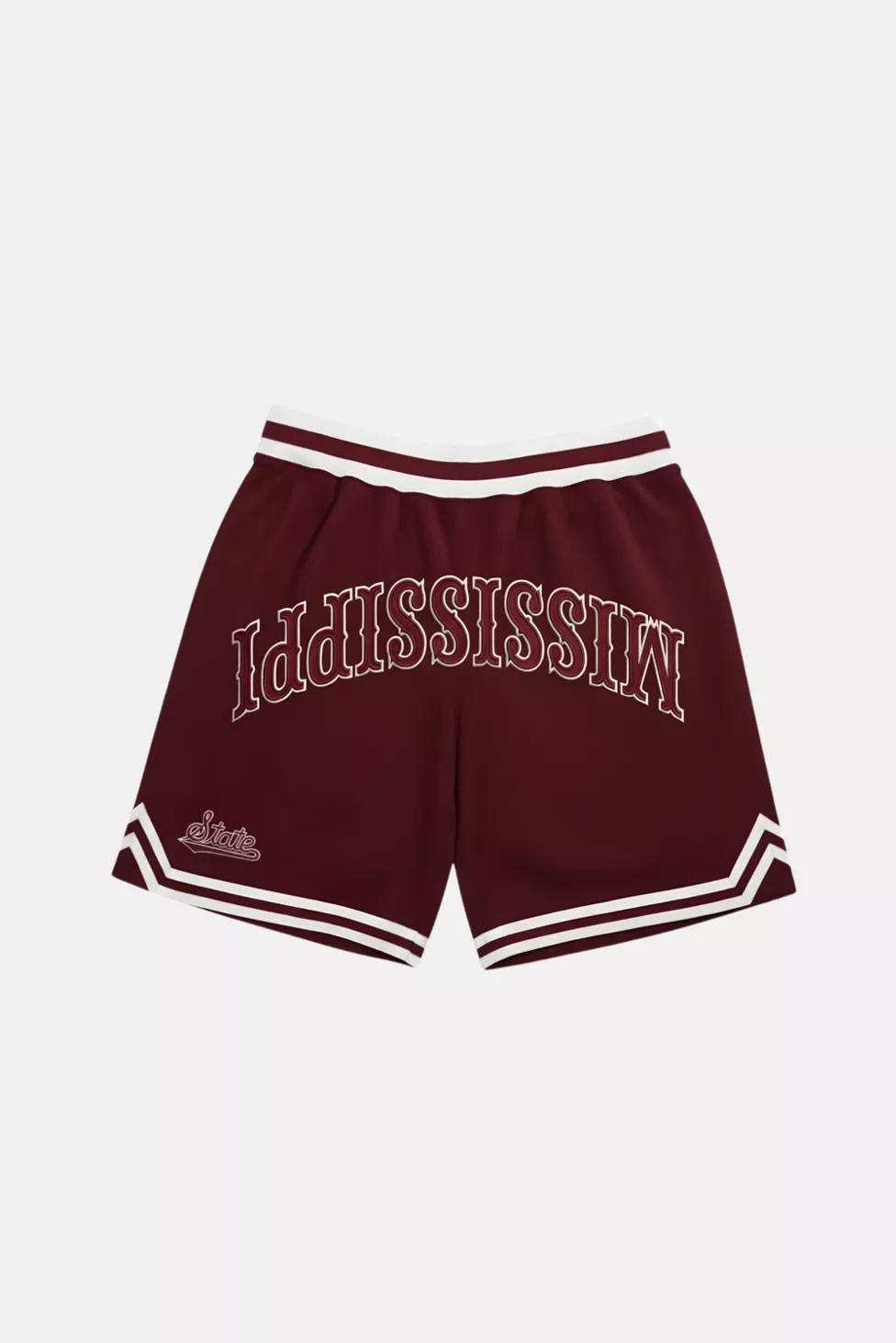 Upside Mississippi State Bulldogs Varsity Mesh Shorts by UPSIDE