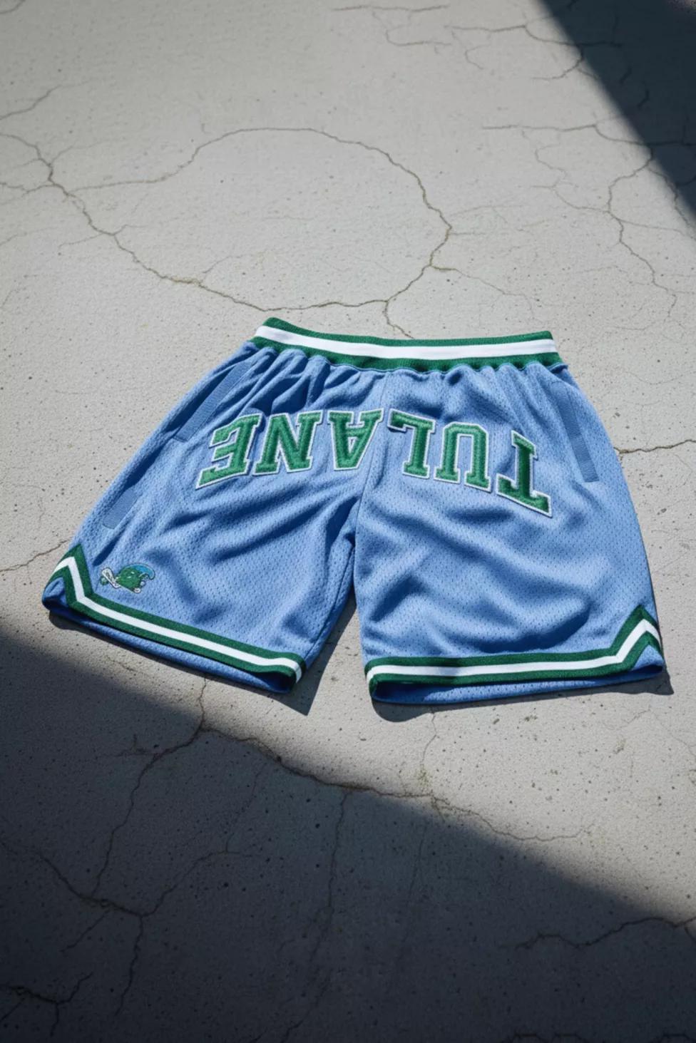 Upside Tulane Green Wave Varsity Mesh Shorts by UPSIDE