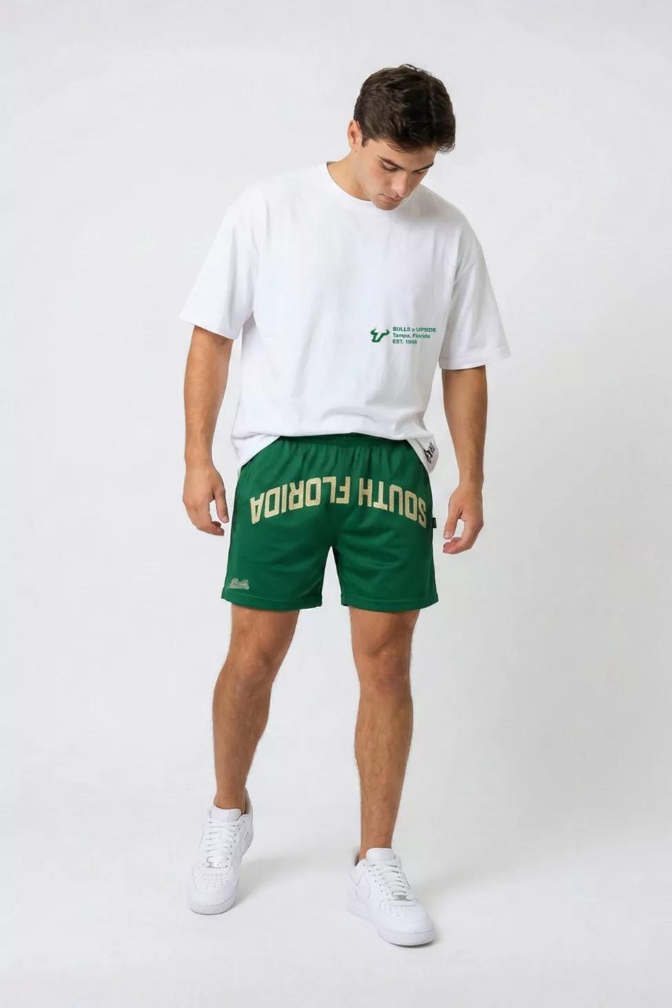Upside University of South Florida Bulls Mesh Shorts by UPSIDE