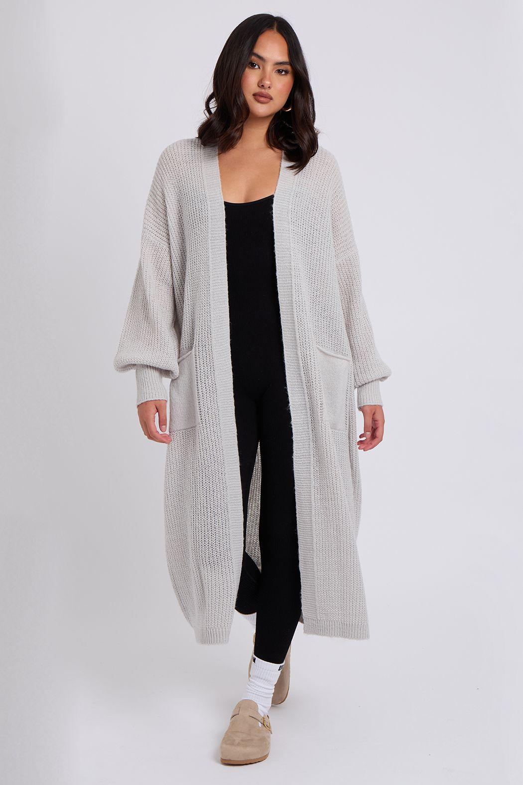 Chunky Longline Cardigan by URBAN BLISS