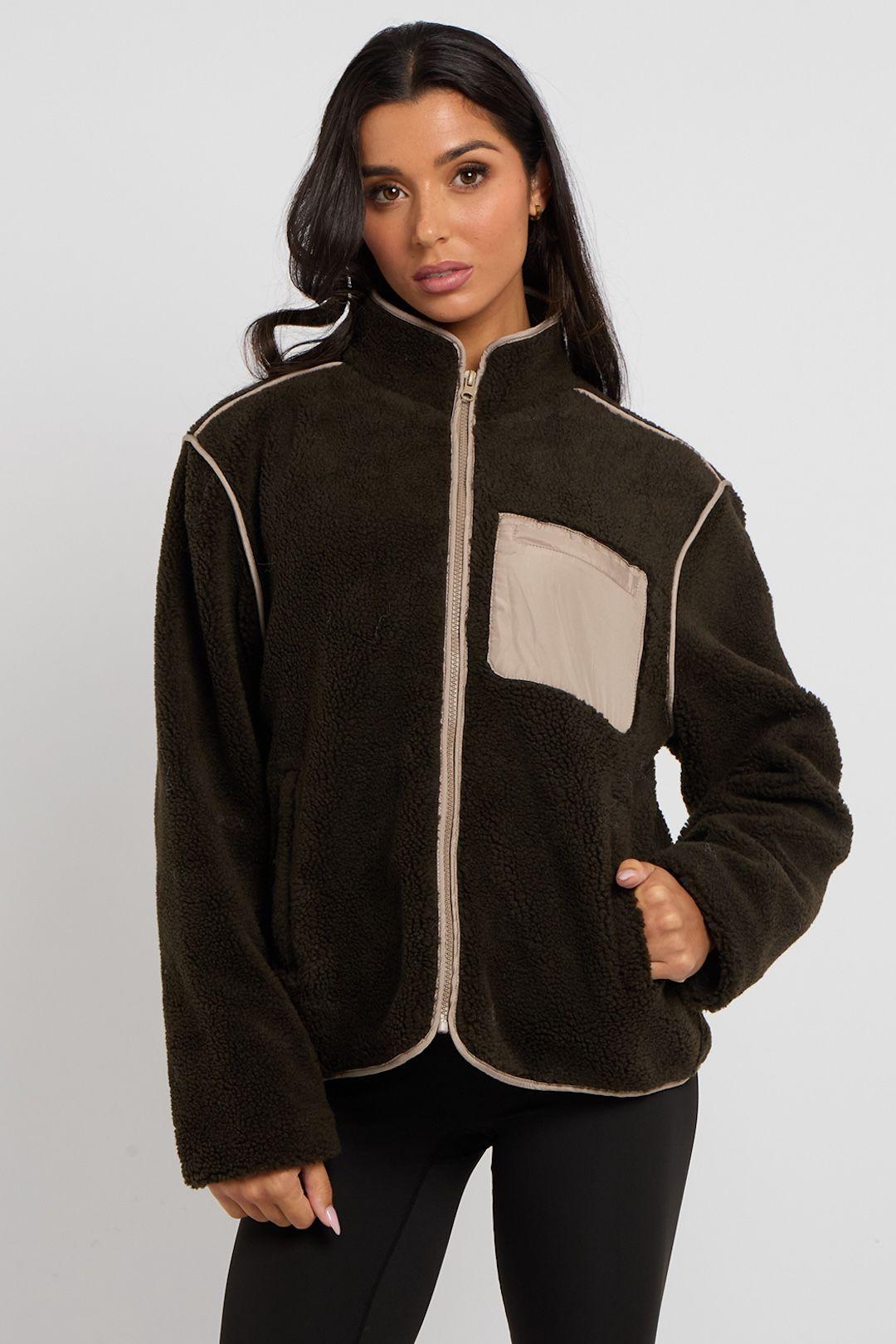 Fleece Jacket by URBAN BLISS