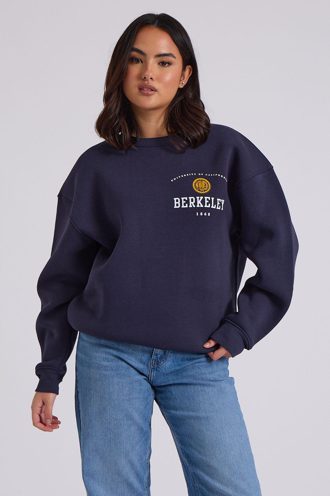 Harvard Oversized Sweatshirt by URBAN BLISS