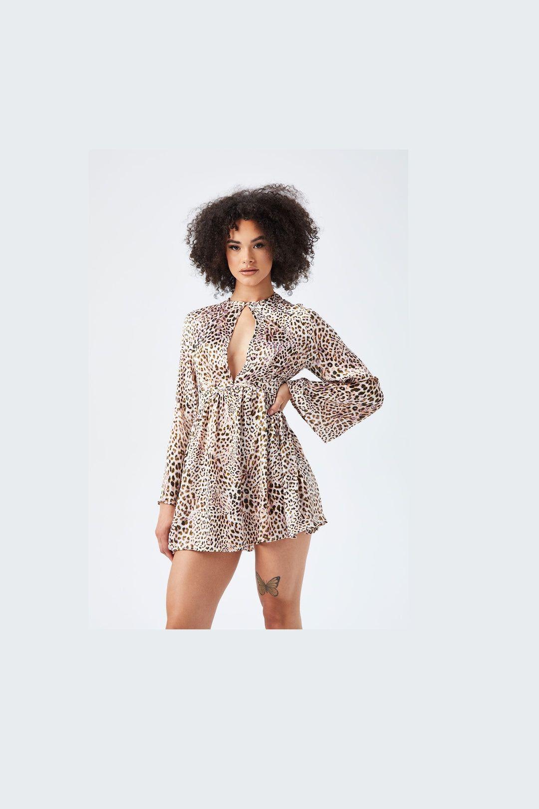 Jennifer Cut Out Mini Dress by URBAN BLISS