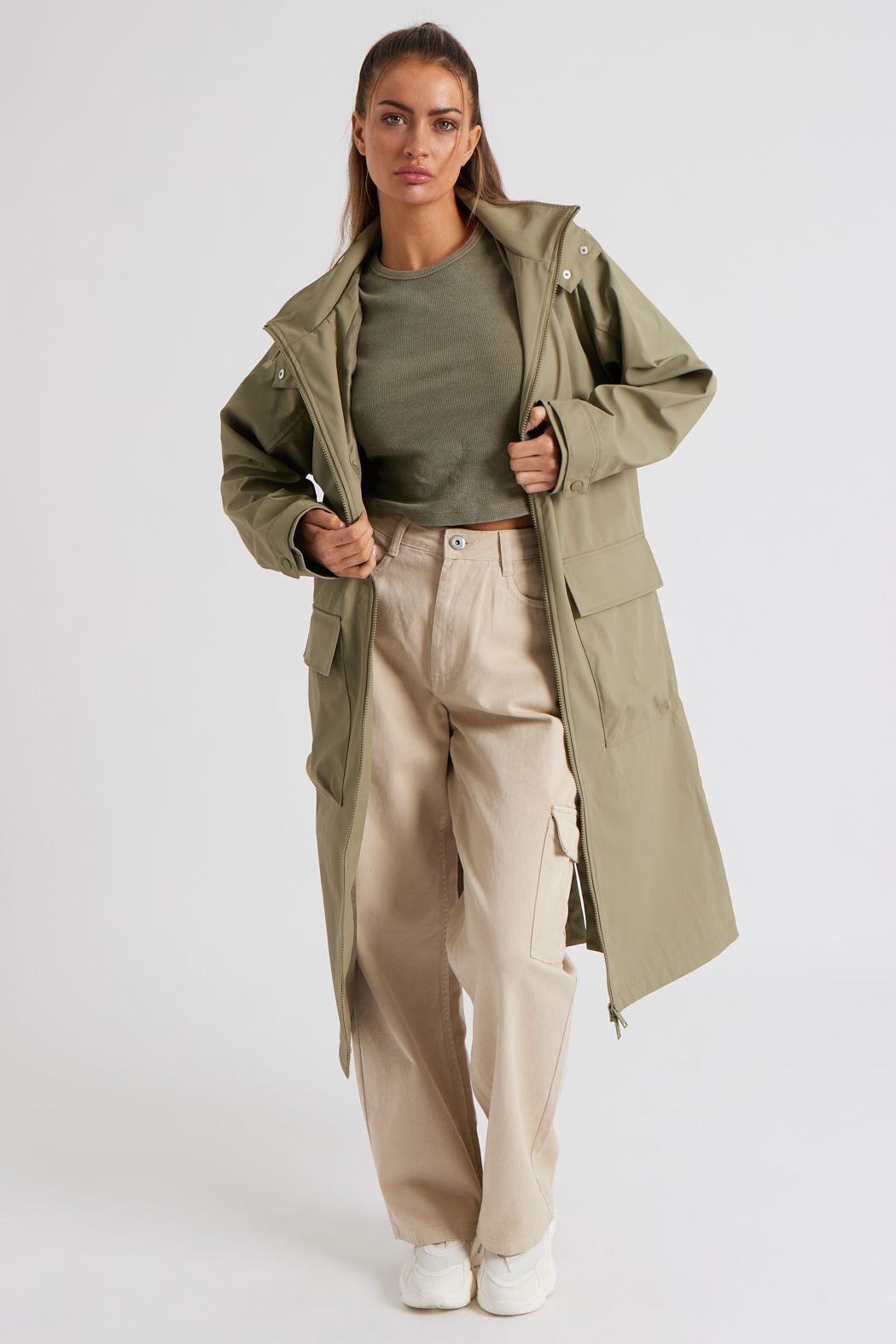 Rubberised Raincoat by URBAN BLISS