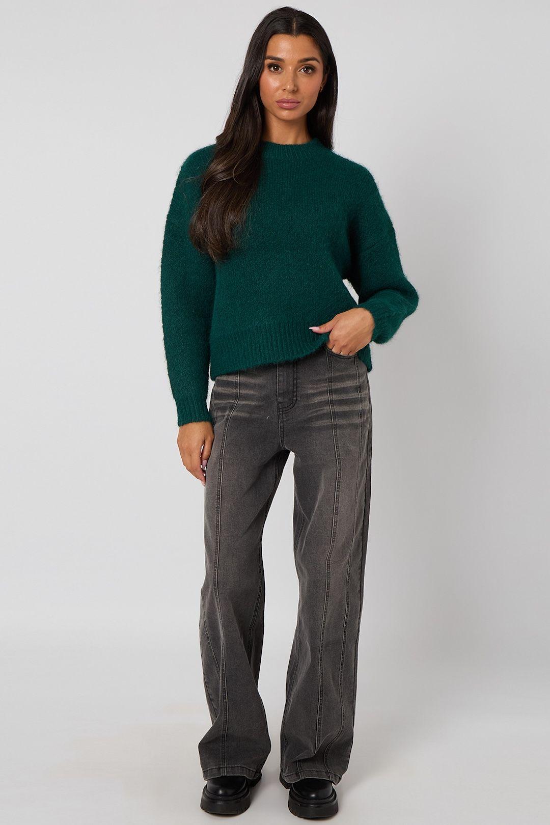 Wool-Blend Jumper by URBAN BLISS