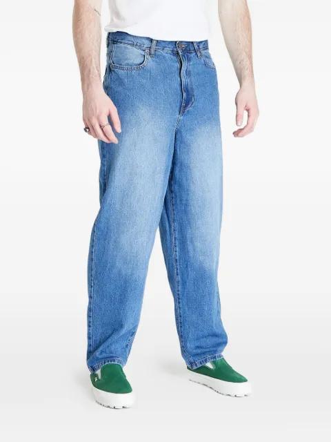 90's faded-wash jeans by URBAN CLASSICS