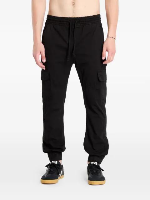 drawstring-waist cargo track pants by URBAN CLASSICS