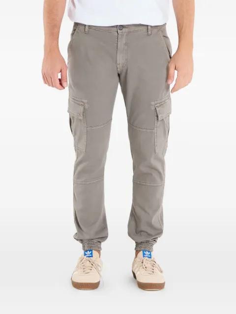 elasticated-cuff cargo pants by URBAN CLASSICS