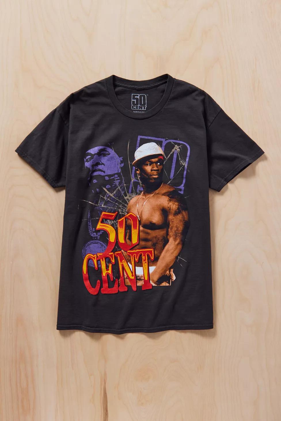 50 Cent Get Rich Or Die Tryin Graphic Tee by URBAN OUTFITTERS