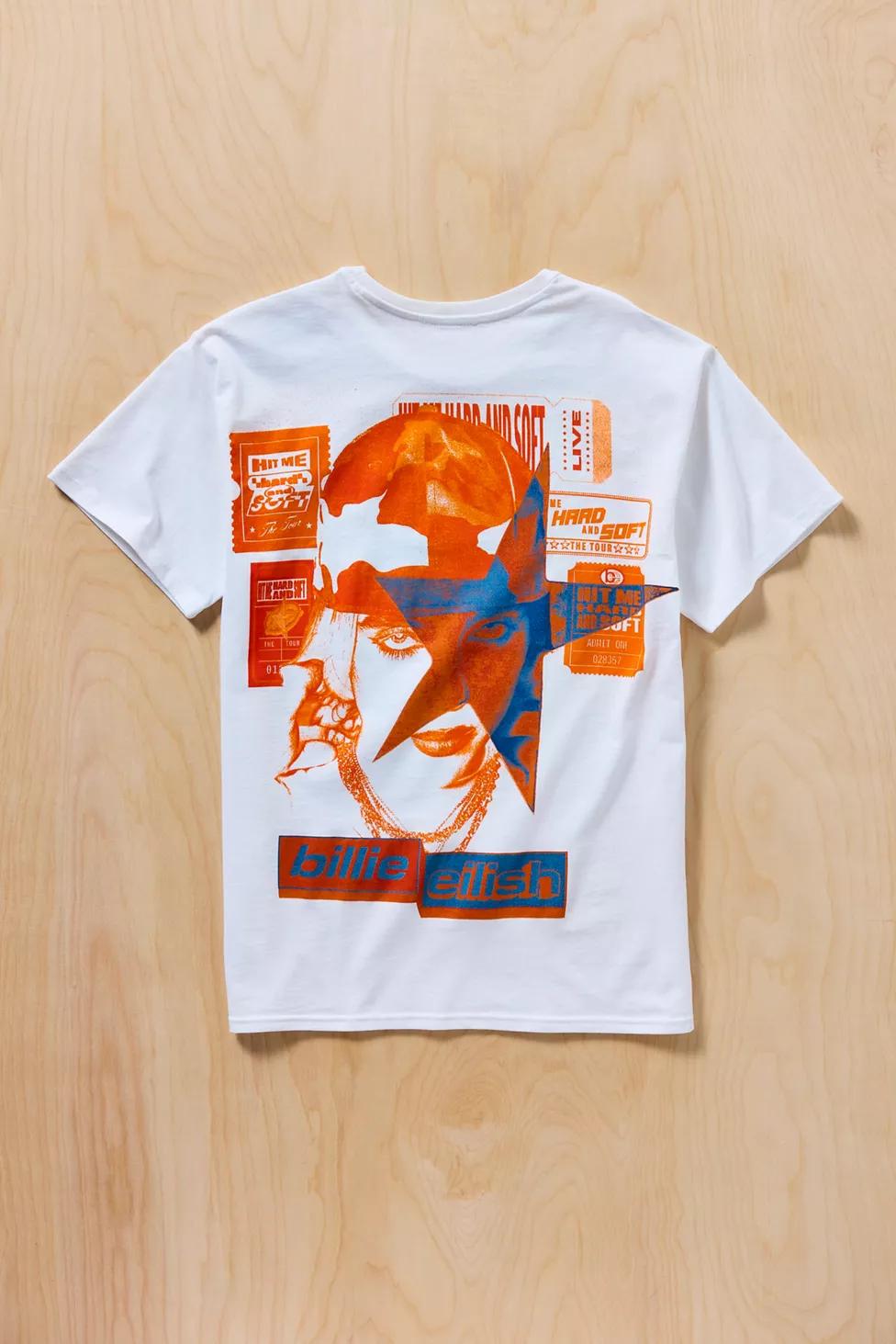 Billie Eilish HIT ME HARD AND SOFT Graphic Tee by URBAN OUTFITTERS