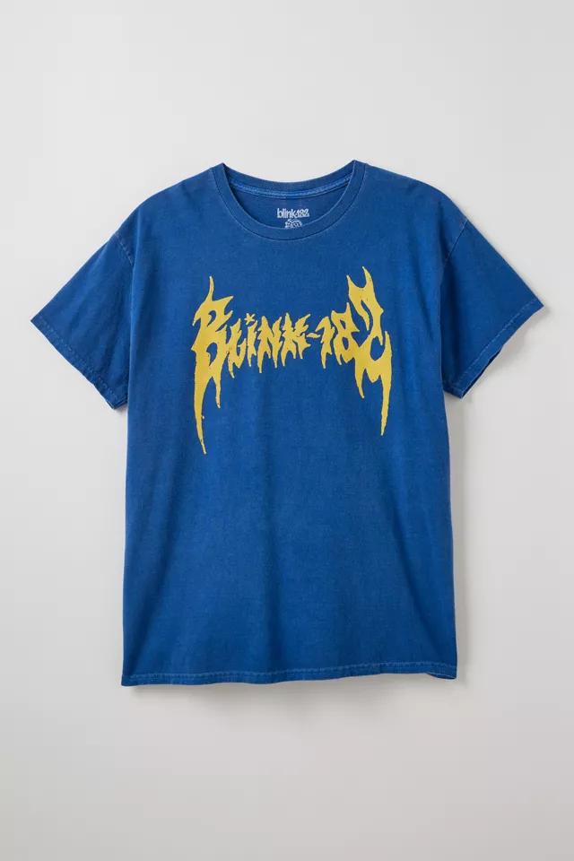 Blink-182 Skeleton Logo Graphic Tee by URBAN OUTFITTERS Blink-182 Skeleton Logo Graphic Tee by URBAN OUTFITTERS