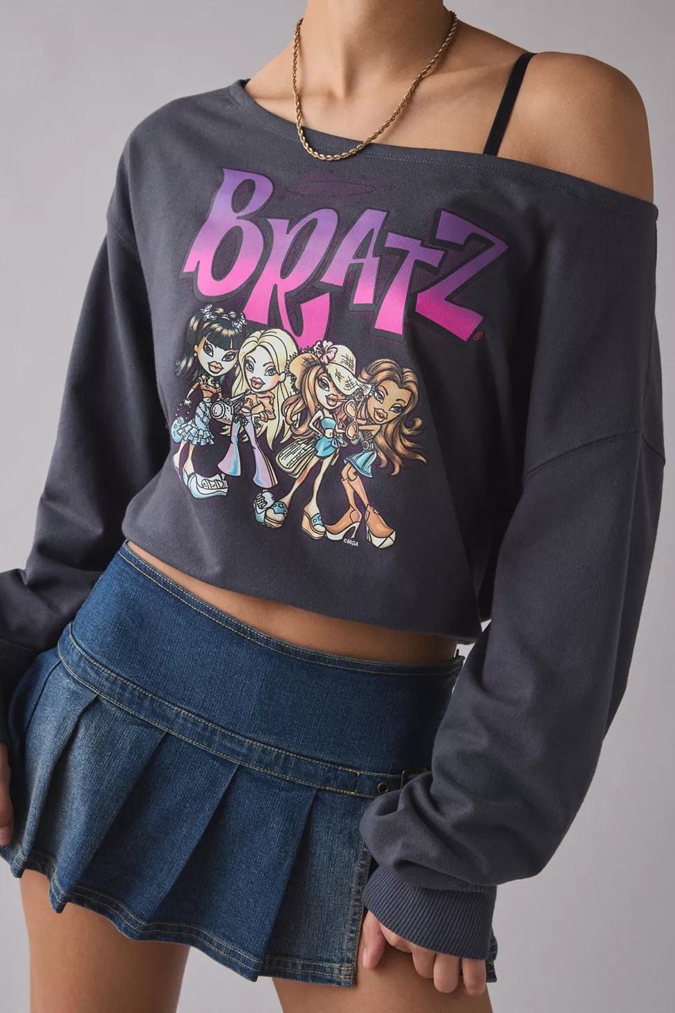 Bratz Graphic Off-The-Shoulder Pullover by URBAN OUTFITTERS