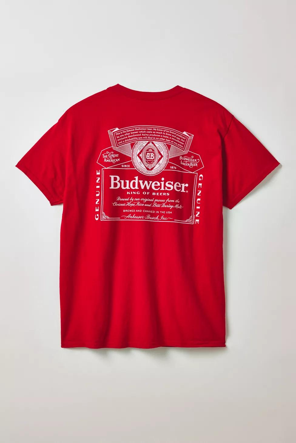 Budweiser Label Graphic Tee by URBAN OUTFITTERS