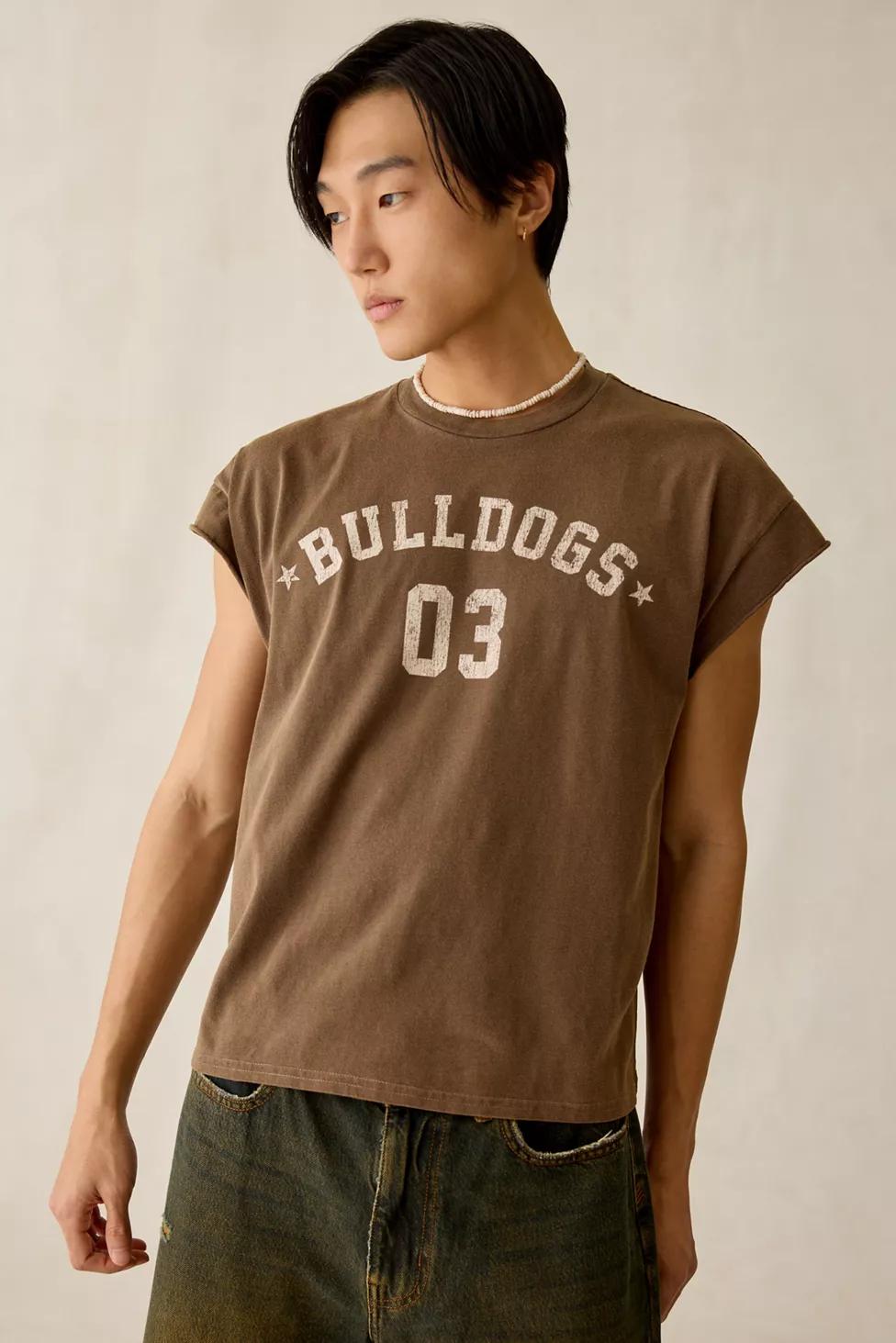 Bulldogs Graphic Muscle Tee by URBAN OUTFITTERS
