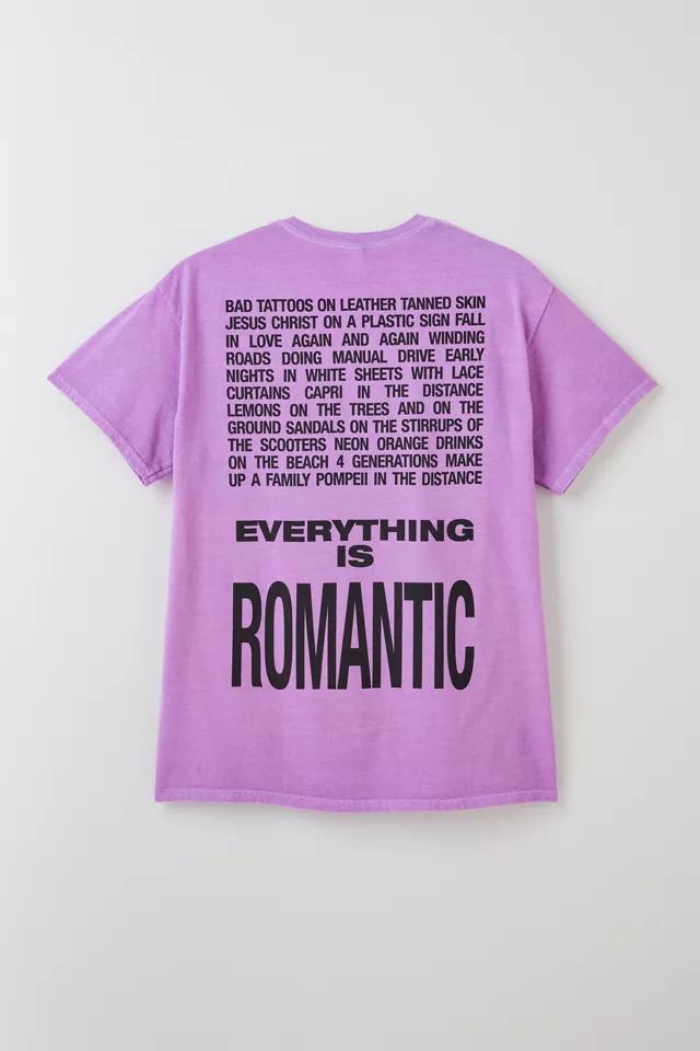 Charli xcx UO Exclusive Everything Is Romantic Graphic Tee by URBAN OUTFITTERS Charli xcx UO Exclusive Everything Is Romantic Graphic Tee by URBAN OUTFITTERS