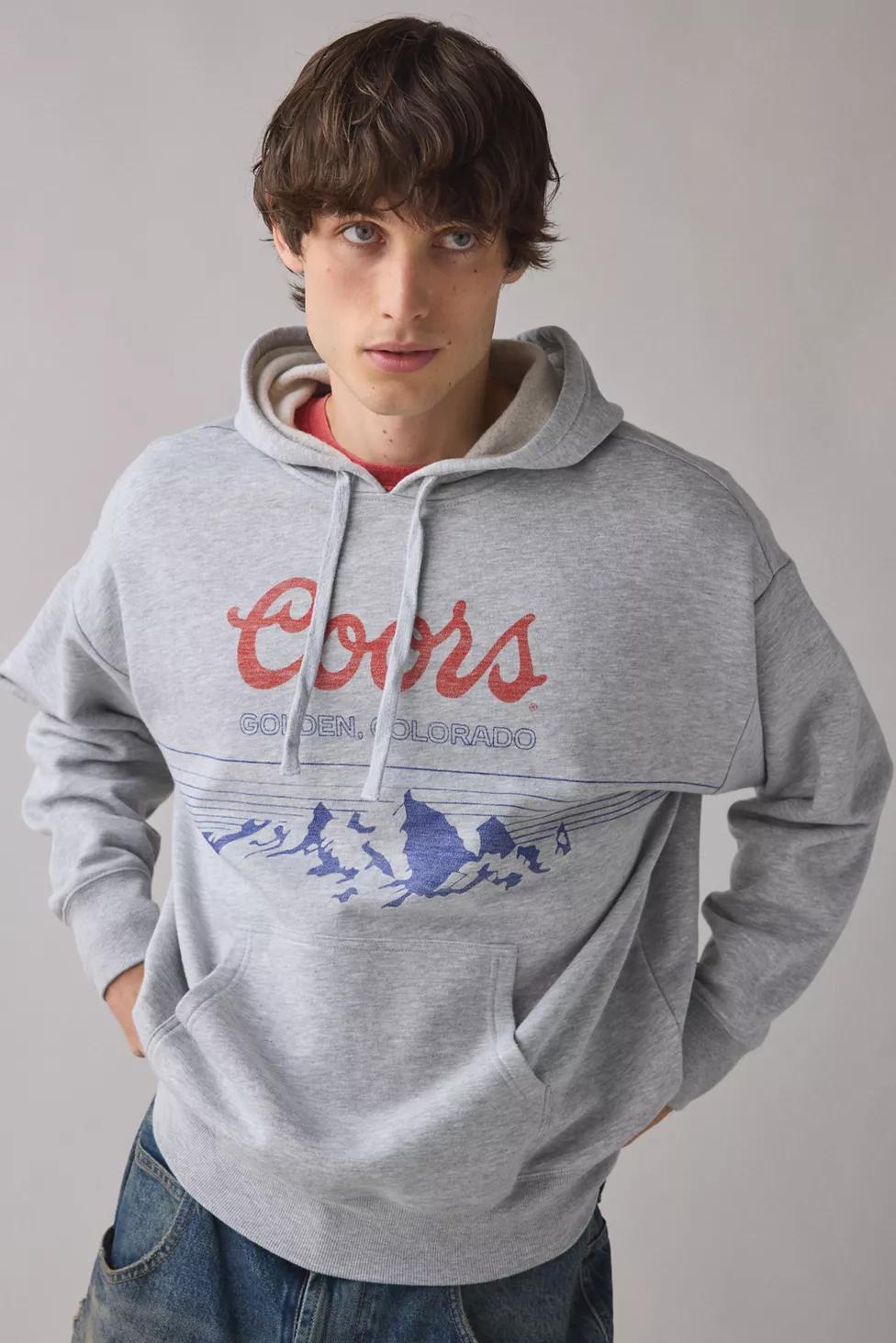 Coors Mountain Graphic Hoodie Sweatshirt by URBAN OUTFITTERS