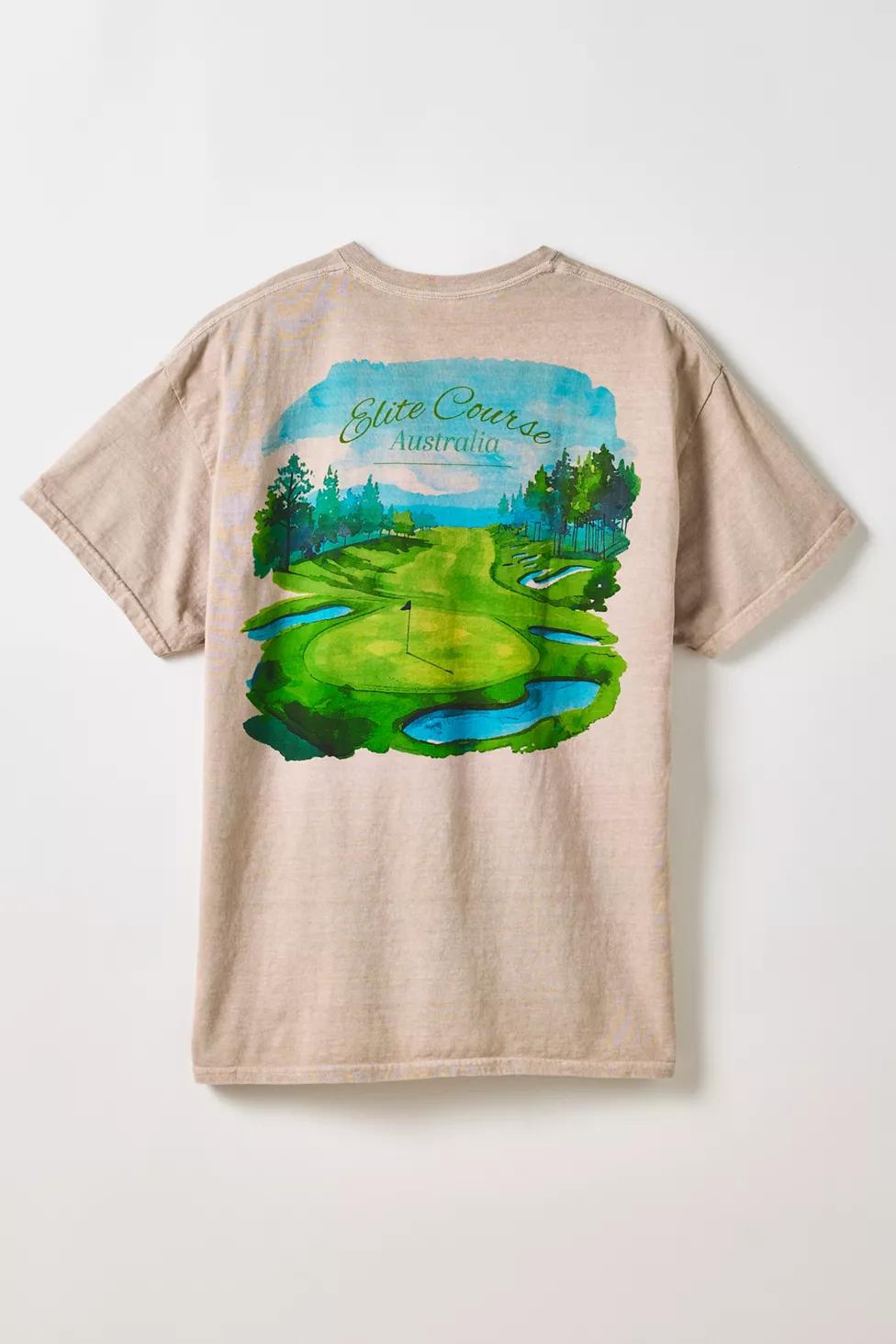 Elite Course Australia Golf Graphic Tee by URBAN OUTFITTERS