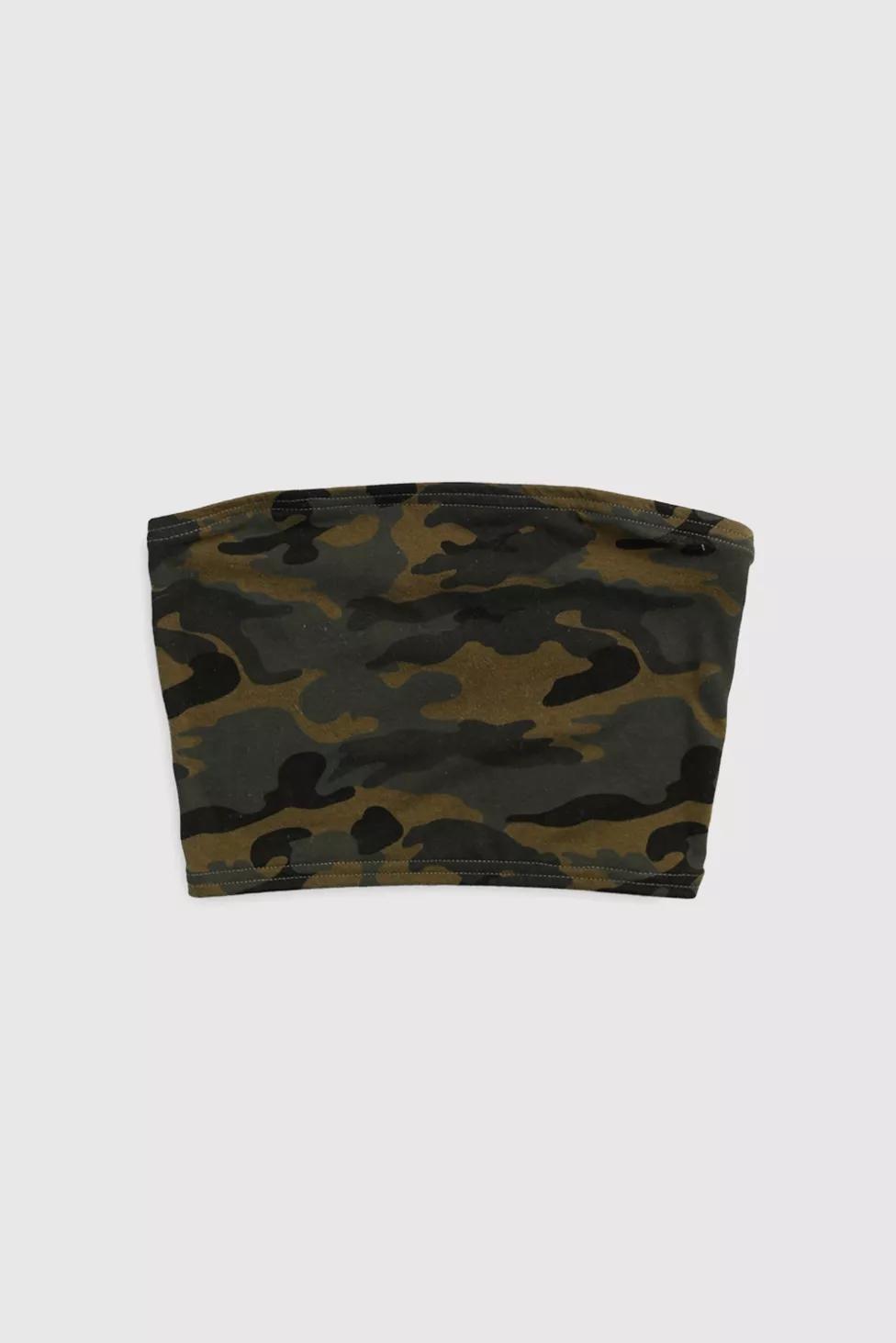 Frankie Collective Rework Camo Bandeau 006 by URBAN OUTFITTERS