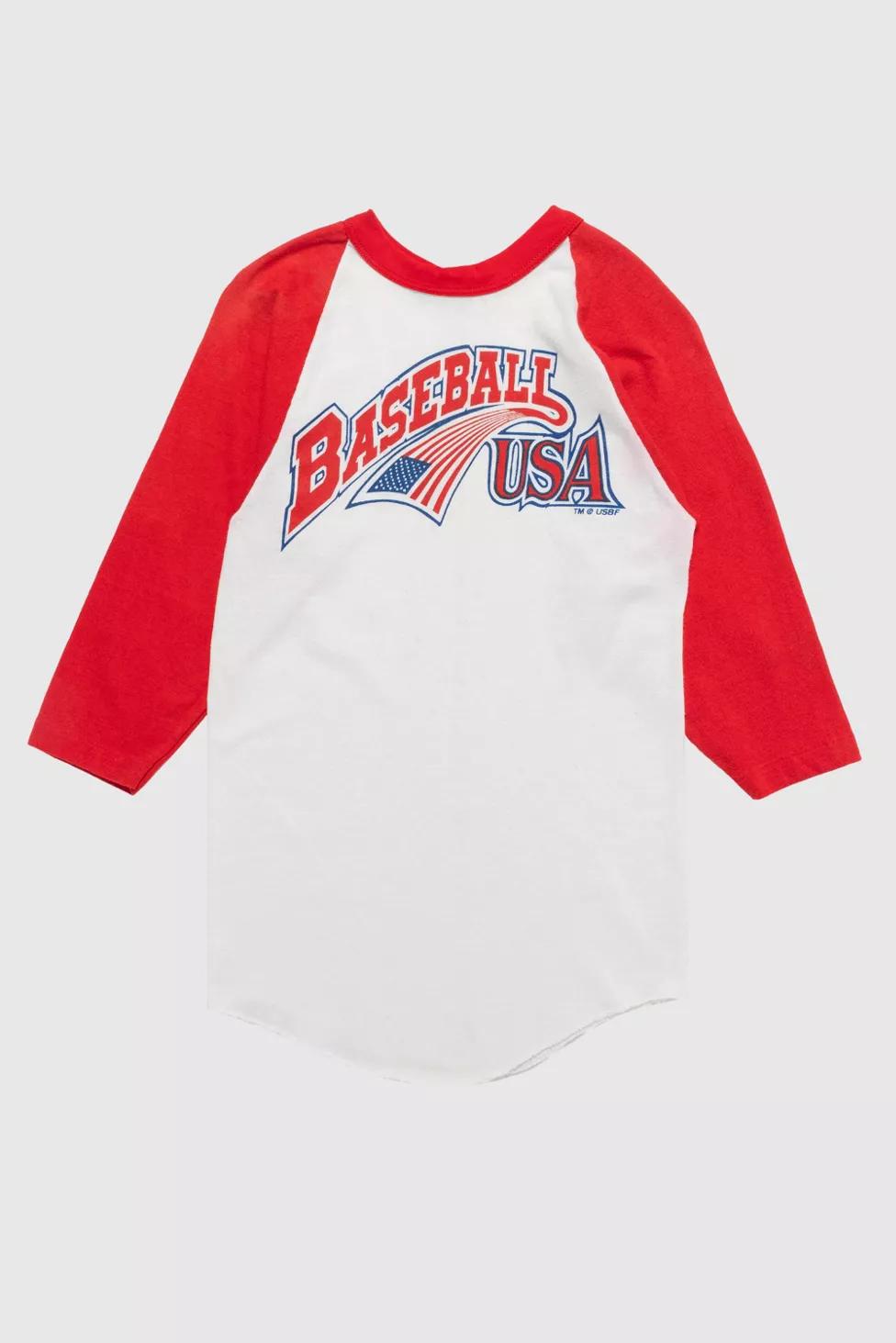 Frankie Collective Vintage Baseball USA Tee by URBAN OUTFITTERS