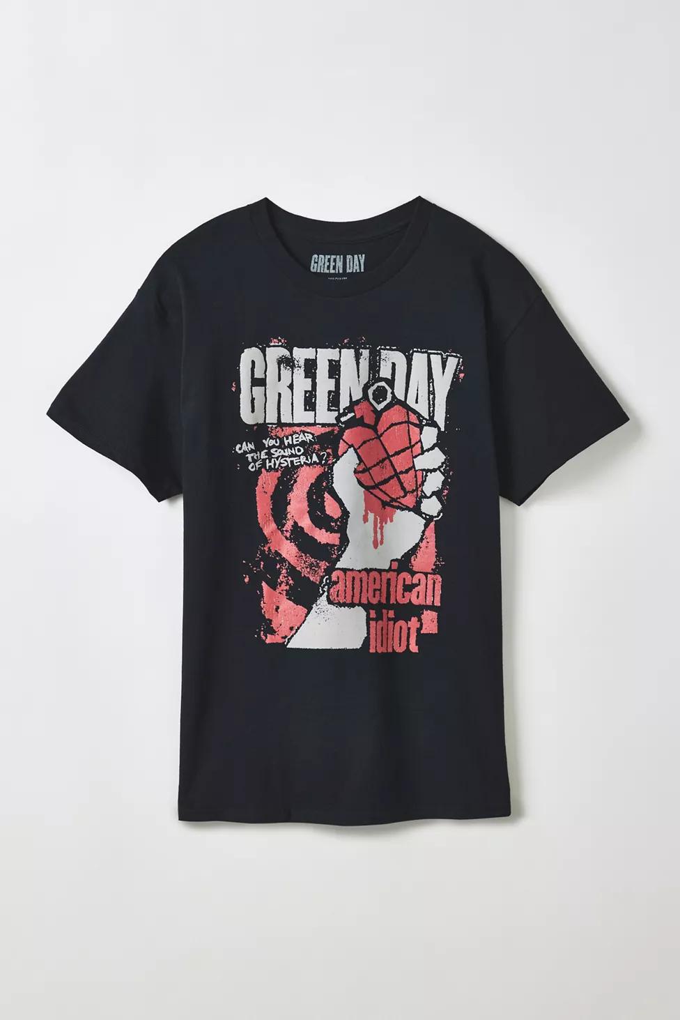 Green Day American Idiot Album Graphic Tee by URBAN OUTFITTERS