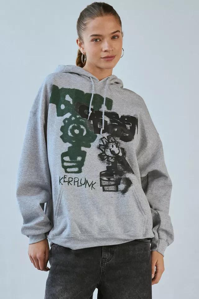 Green Day Kerplunk Graphic Hoodie Sweatshirt by URBAN OUTFITTERS