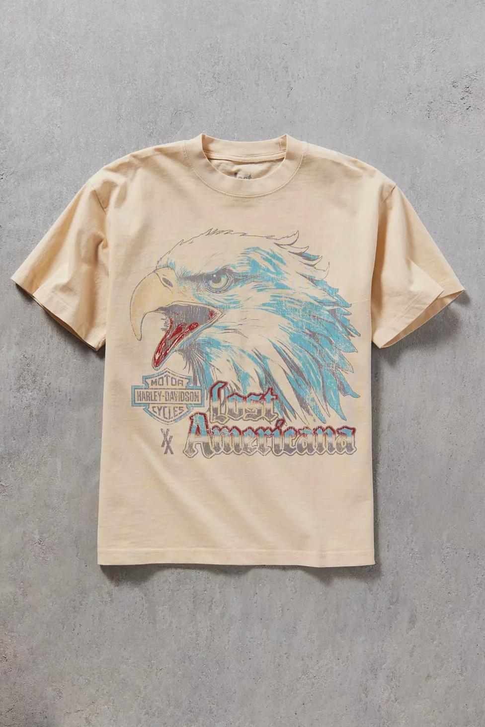 Harley Davidson X mgk lost americana Graphic Tee by URBAN OUTFITTERS