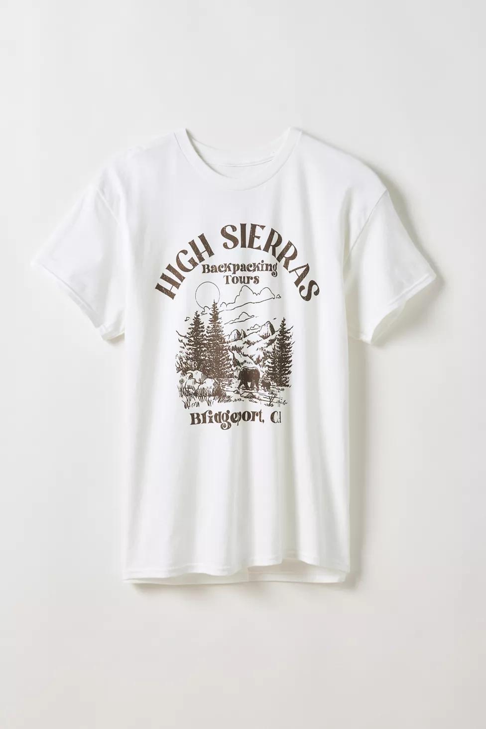High Sierra Backpacking Tours Graphic Tee by URBAN OUTFITTERS