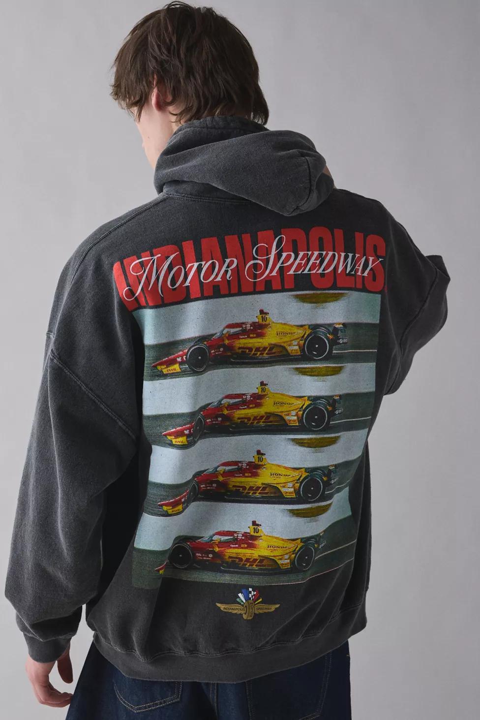 Indianapolis Motor Speedway Graphic Hoodie Sweatshirt by URBAN OUTFITTERS