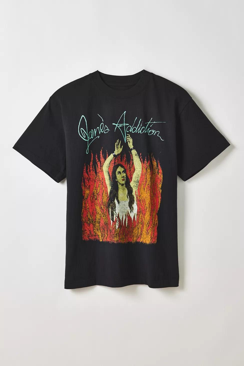 Jane’s Addiciton Vintage Graphic Heavyweight Cotton Tee by URBAN OUTFITTERS