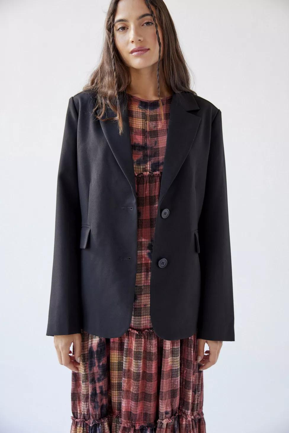 Jules Suiting Blazer by URBAN OUTFITTERS