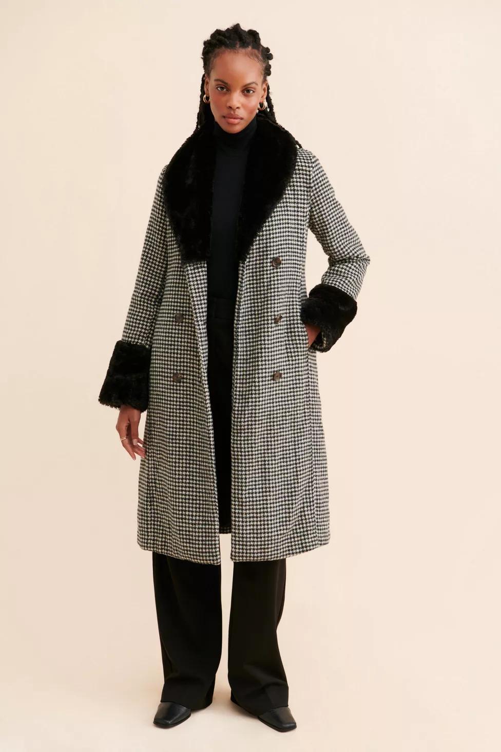 Kaia Overcoat by URBAN OUTFITTERS