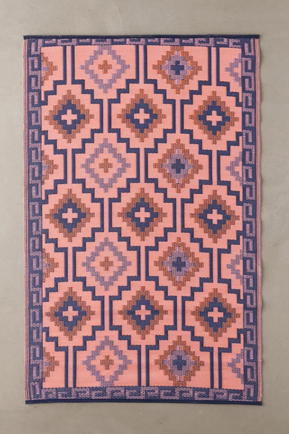 Luz Reversible Indoor/Outdoor Mat by URBAN OUTFITTERS