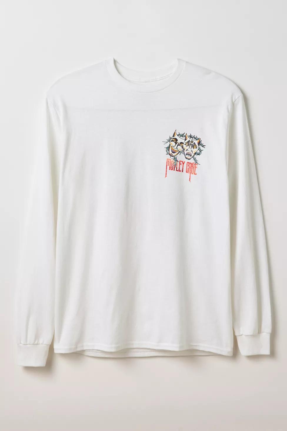 Mötley Crüe Theater Of Pain Graphic Long Sleeve Tee by URBAN OUTFITTERS