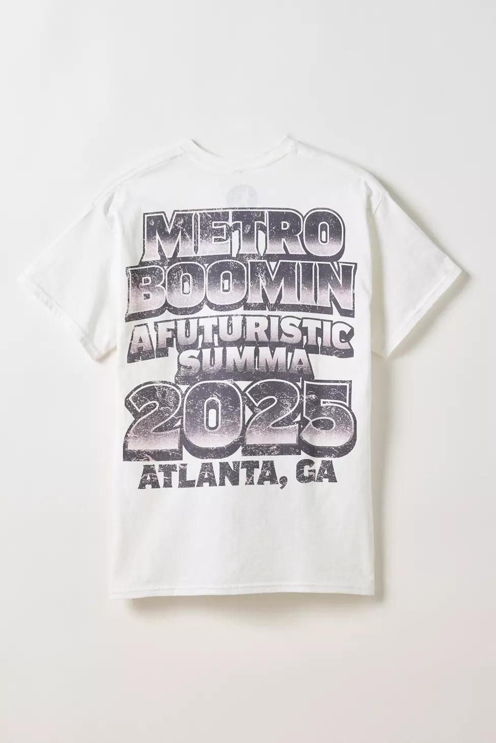 Metro Boomin A Futuristic Summa Graphic Tee by URBAN OUTFITTERS