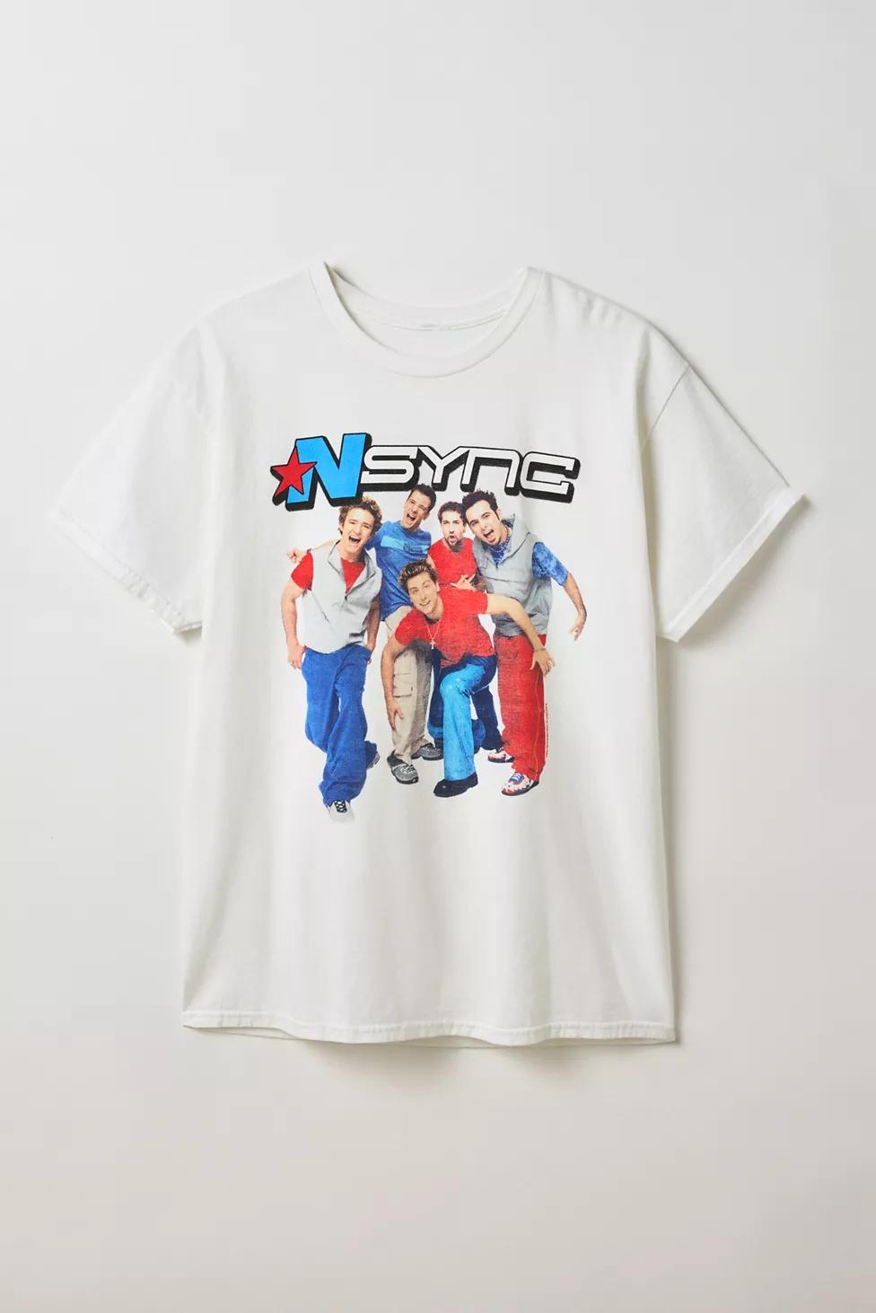 NSYNC 1999 US Tour Graphic Tee by URBAN OUTFITTERS