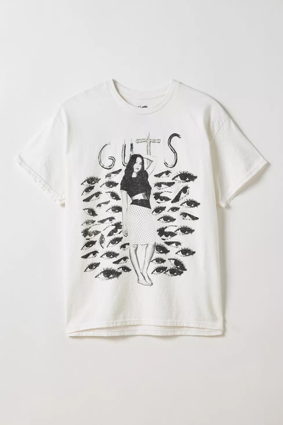 Olivia Rodrigo Guts Graphic Tee by URBAN OUTFITTERS