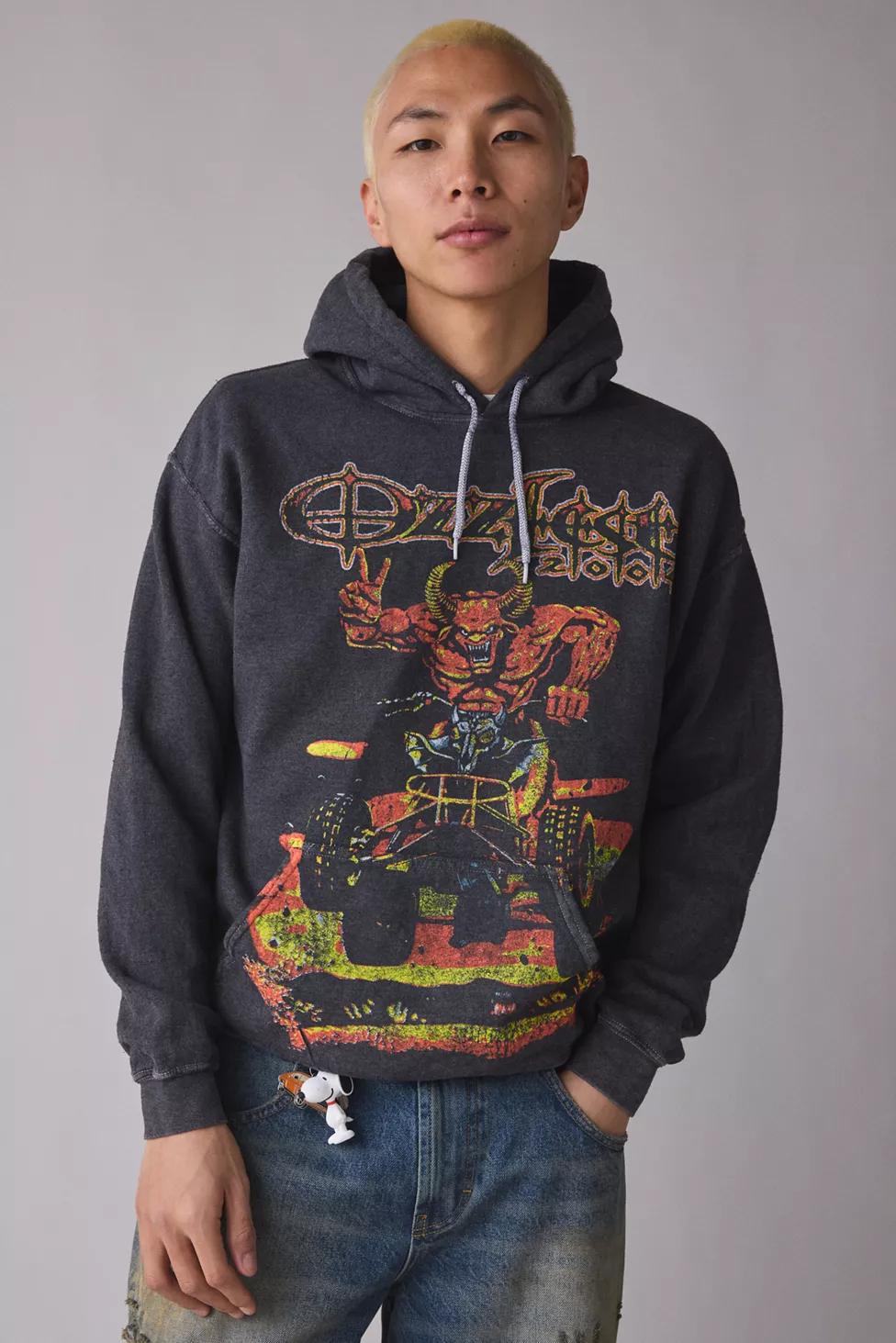 Ozzfest 2004 Graphic Hoodie Sweatshirt by URBAN OUTFITTERS