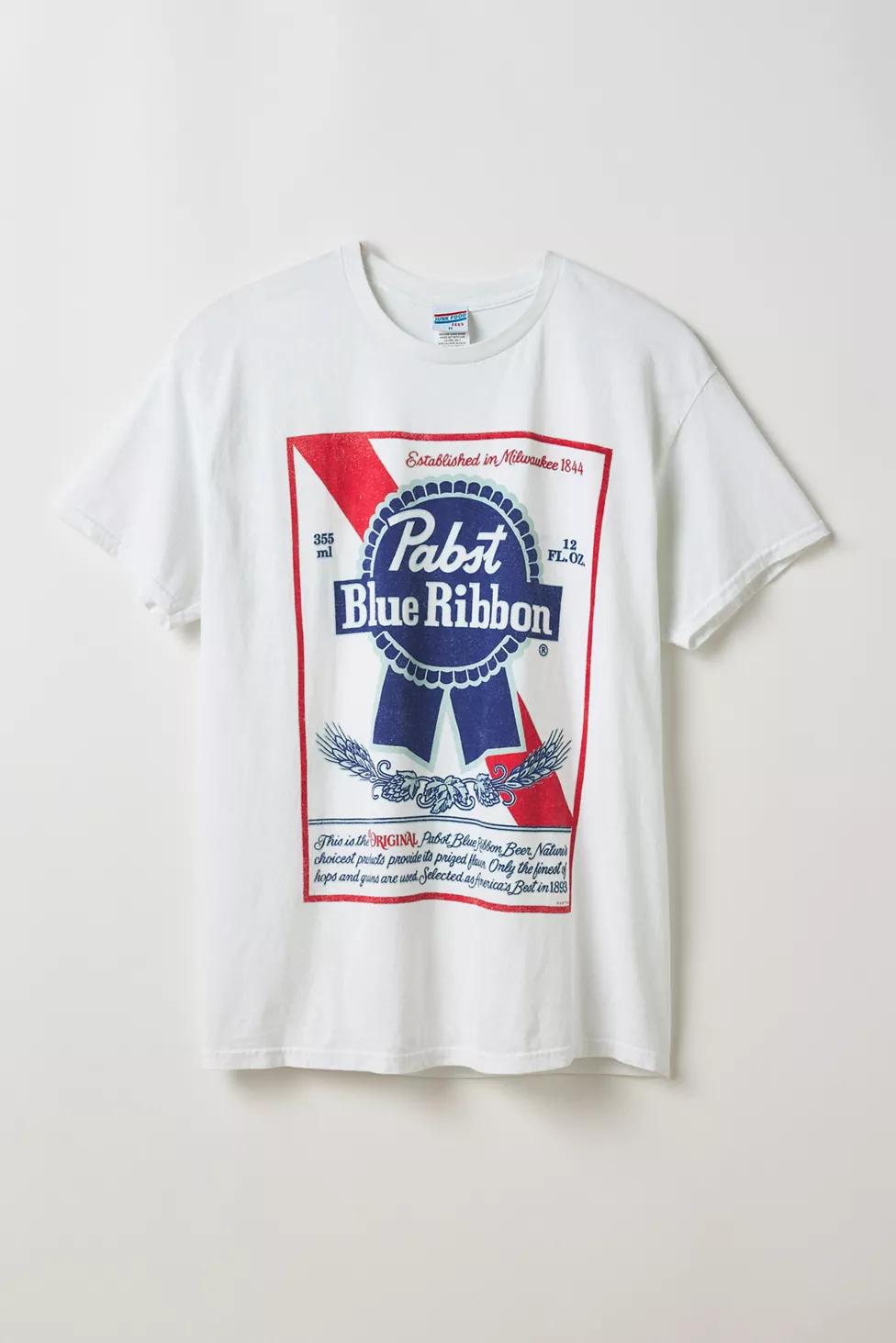 Pabst Blue Ribbon Graphic Tee by URBAN OUTFITTERS