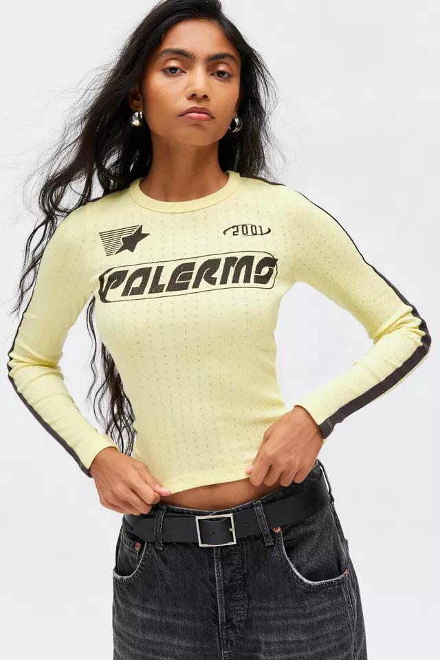 Palermo 2000 Graphic Long Sleeve Tee by URBAN OUTFITTERS Palermo 2000 Graphic Long Sleeve Tee by URBAN OUTFITTERS